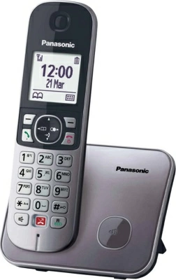 AΣΥΡΜΑΤΟ ΤΗΛΕΦΩΝΟ PANASONIC KX-TG6851 BLACK