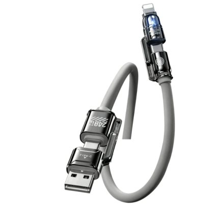 HYPERLOQ NEOCABLE PRO 240W ME ΚΑΛΩΔΙΟ ΓΚΡΙ
