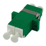 OPTON ADAPTER LC/APC SM DUBLEX GREEN