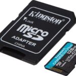 KAΡΤΑ KINGSTONE MICRO SD 128GB ΓΙΑ ΚΑΜΕΡΕΣ 200MB CANVAS GO PLUS